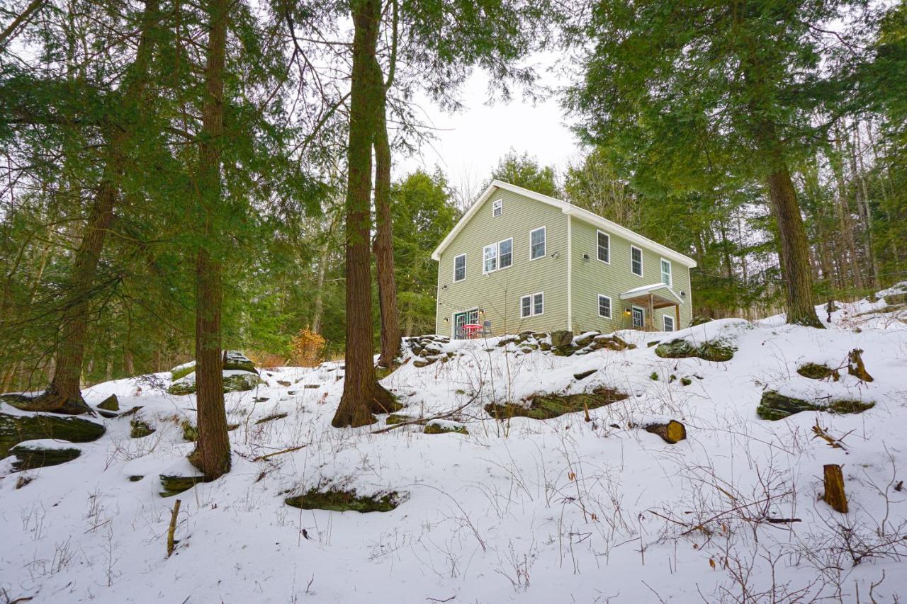 Secluded Streamside Home With Hot Tub Margaretville 外观 照片