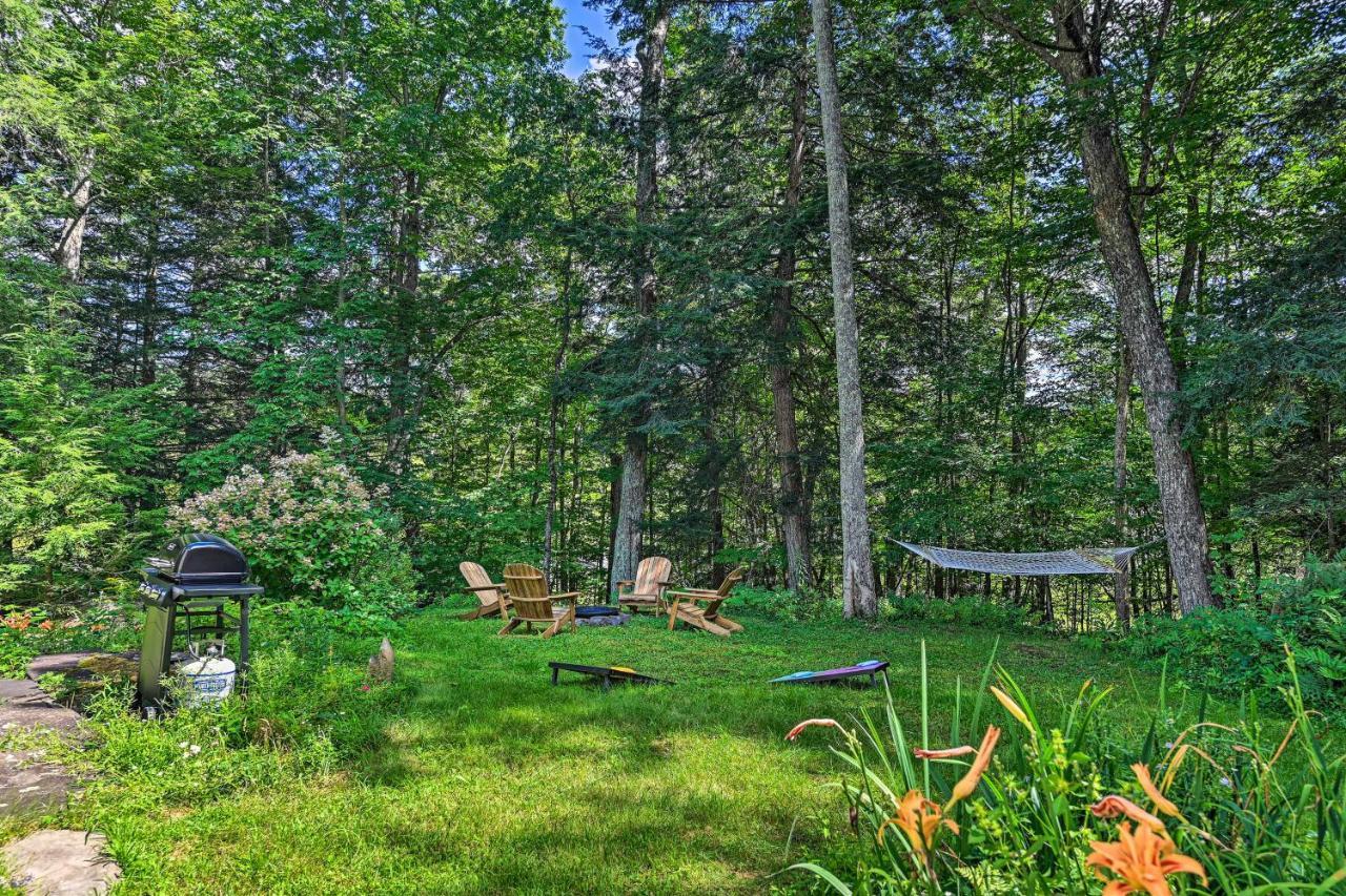 Secluded Streamside Home With Hot Tub Margaretville 外观 照片